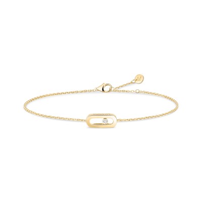 Bracelet Messika Care(s) en or jaune et diamants