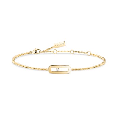 Bracelet Messika Move Uno en or Jaune et diamant