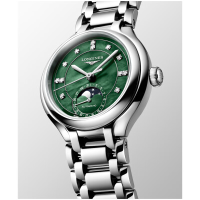 Longines PrimaLuna Moonphase Watch L8.126.4.07.6