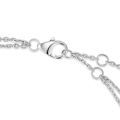Bracelet Messika Move Classique en or blanc et diamants