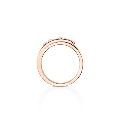 Bague Messika Move Noa en or rose et diamants