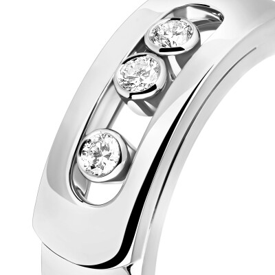 Bague Messika Move Noa en or blanc et diamants