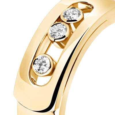 Bague Messika Move Noa en or jaune et diamants