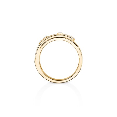 Bague Messika Move Noa GM pavée en or jaune et diamants
