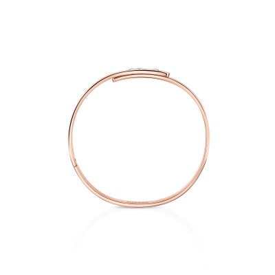 Bracelet bangle Messika Move Noa PM en or rose et diamants