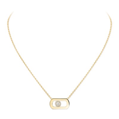 Collier Messika So Move en or jaune et diamants