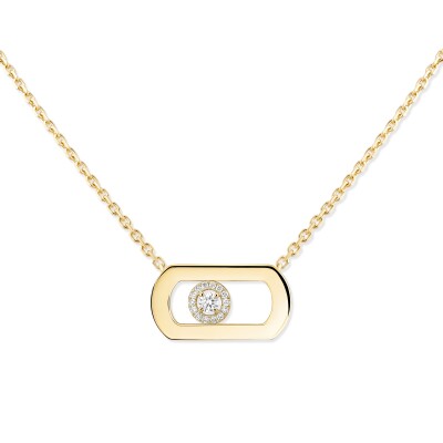 Collier Messika So Move en or jaune et diamants