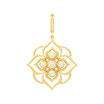 Mellerio Girardino Medal Yellow gold and diamonds