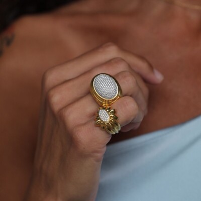 Bague NeverNot Show and Tell - Ready To Imagine en or jaune et diamants