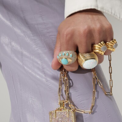 Bague NeverNot Show and Tell - Ready To Imagine en or jaune et diamants