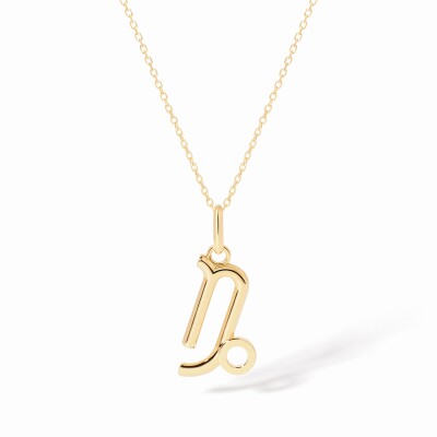 Pendentif dinh van Les Signes - Capricorne sur chaîne