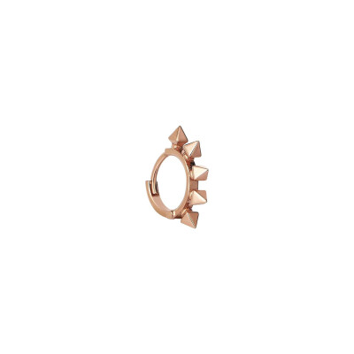 Kismet by Milka Victory Prisma Small Single Earring in Rose Gold