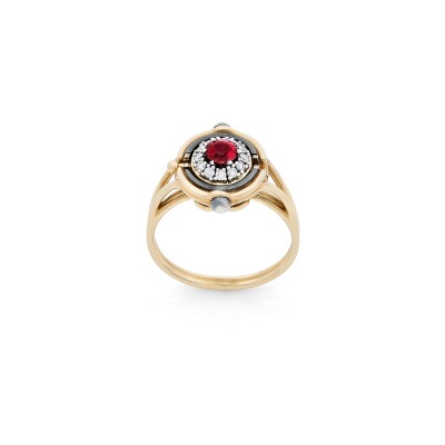 Elie Top Sirius Mira Ruby Ring