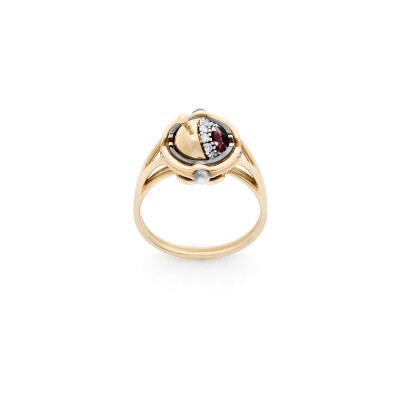 Elie Top Sirius Mira Ruby Ring