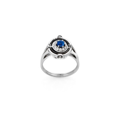Elie Top Sirius Mira Sapphire Ring
