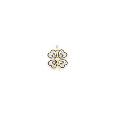 Elie Top Mini Charm Clover La Dame du Lac Pendant