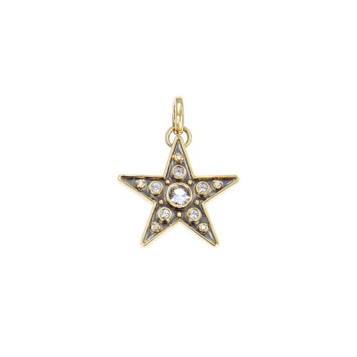 Elie Top Mini Charm Star La Dame du Lac Pendant