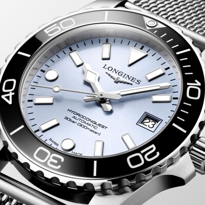 Longines Hydroconquest 39mm Blue Dial Watch