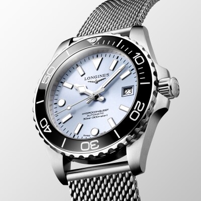 Longines Hydroconquest 39mm Blue Dial Watch
