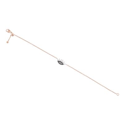 Bracelet Kismet by Milka 10th Eye en or rose et diamants