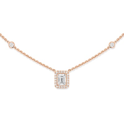 Collier Messika Joy en or rose et diamants