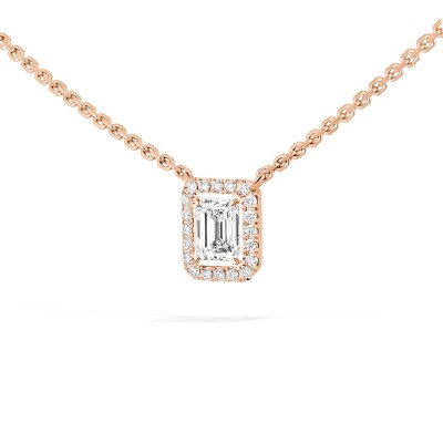 Collier Messika Joy en or rose et diamants