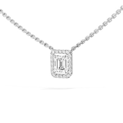 Collier Messika Joy en or blanc et diamants