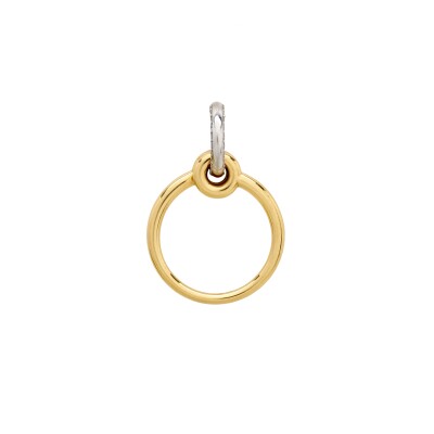 Bague Charlotte CHESNAIS Twin Lovers Pavé en or jaune et diamants