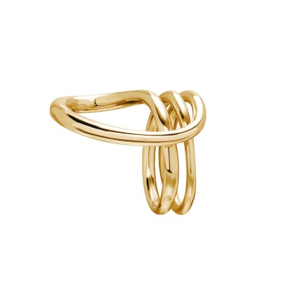 Bague Charlotte CHESNAIS Round Trip en or jaune