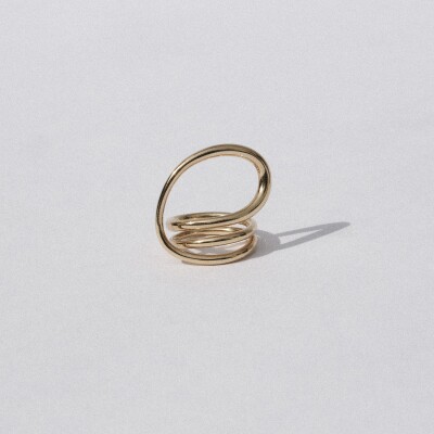 Bague Charlotte CHESNAIS Round Trip en or jaune