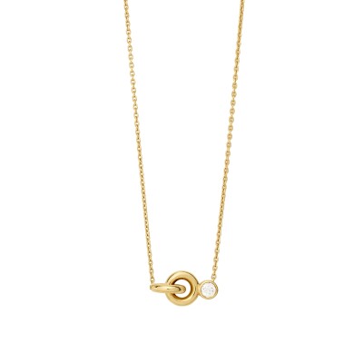 Collier Charlotte CHESNAIS Twin en or jaune et diamant