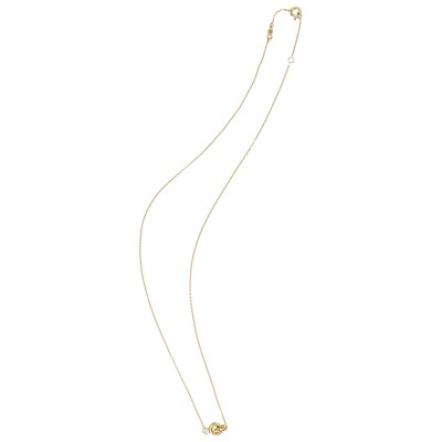 Collier Charlotte CHESNAIS Twin en or jaune et diamant