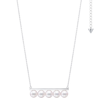 Tasaki Blance Necklace in white gold with Akoya pearls