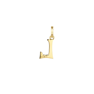Pendentif Marie Lichtenberg Letter ( A,B,D,E,G,H,K,M,N,P,R,W,X,Z ) 17.5mm en or jaune