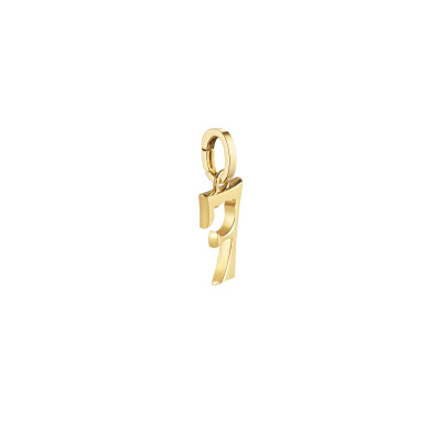 Pendentif Marie Lichtenberg Number en or jaune 17.5mm