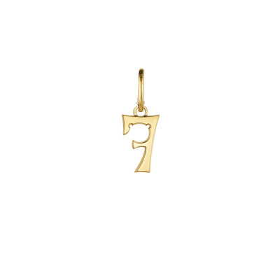 Pendentif Marie Lichtenberg Number en or jaune 17.5mm