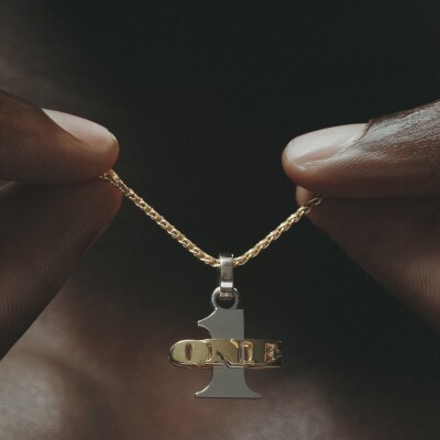 Pendentif Marie Lichtenberg One en or jaune et or blanc