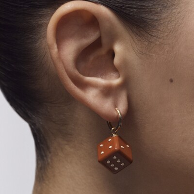 Marie Lichtenberg Dado 13mm Red Jasper Single Charm