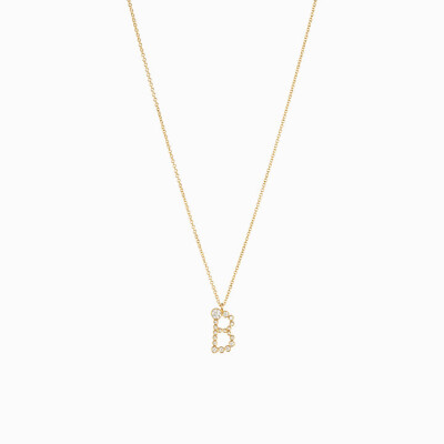 Collier Sophie Bille Brahe Soprano B en or jaune et diamants