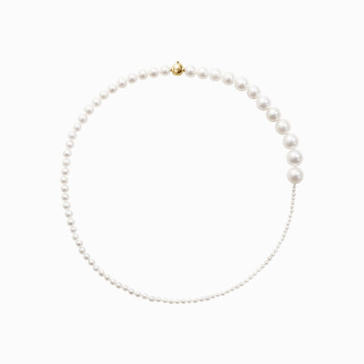 Collier Sophie Bille Brahe Peggy en or jaune et perles d'eau douce