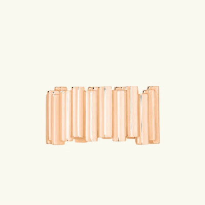Bague Viltier Edge Large en or rose