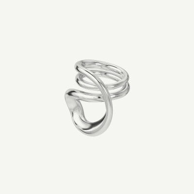 Bague Charlotte CHESNAIS Round Trip Blow en argent