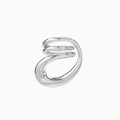 Bague Charlotte CHESNAIS Round Trip Blow en argent