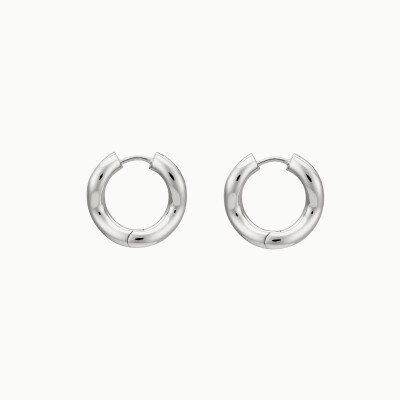Boucles d'oreilles Charlotte CHESNAIS Wave en argent