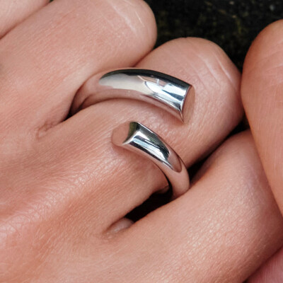 Bague Charlotte CHESNAIS Biseau en argent