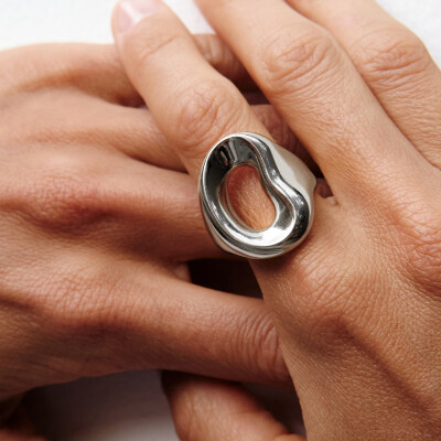 Bague Charlotte CHESNAIS Shima en argent