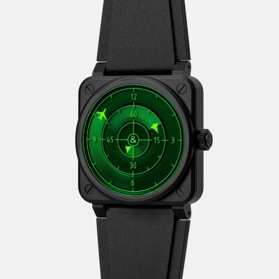 Bell & Ross BR-03 Green Radar Ceramic Watch