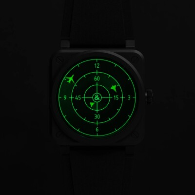 Bell & Ross BR-03 Green Radar Ceramic Watch