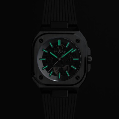 Bell & Ross BR05 Skeleton Phantom Ceramic Watch