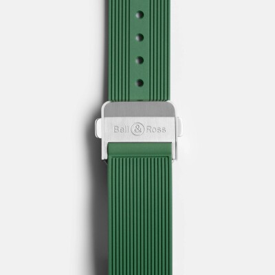 Bell & Ross BR-05 GMT Green Steel Watch